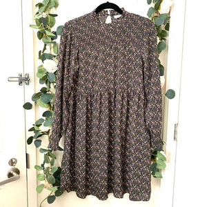 JACQUELINE DE YONG Floral Long Sleeve Dress